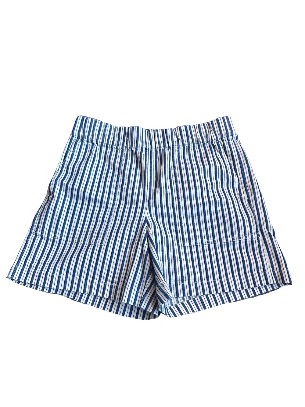 J. Crew Striped Cotton Shorts Preppy Classic - Picture 2 of 4